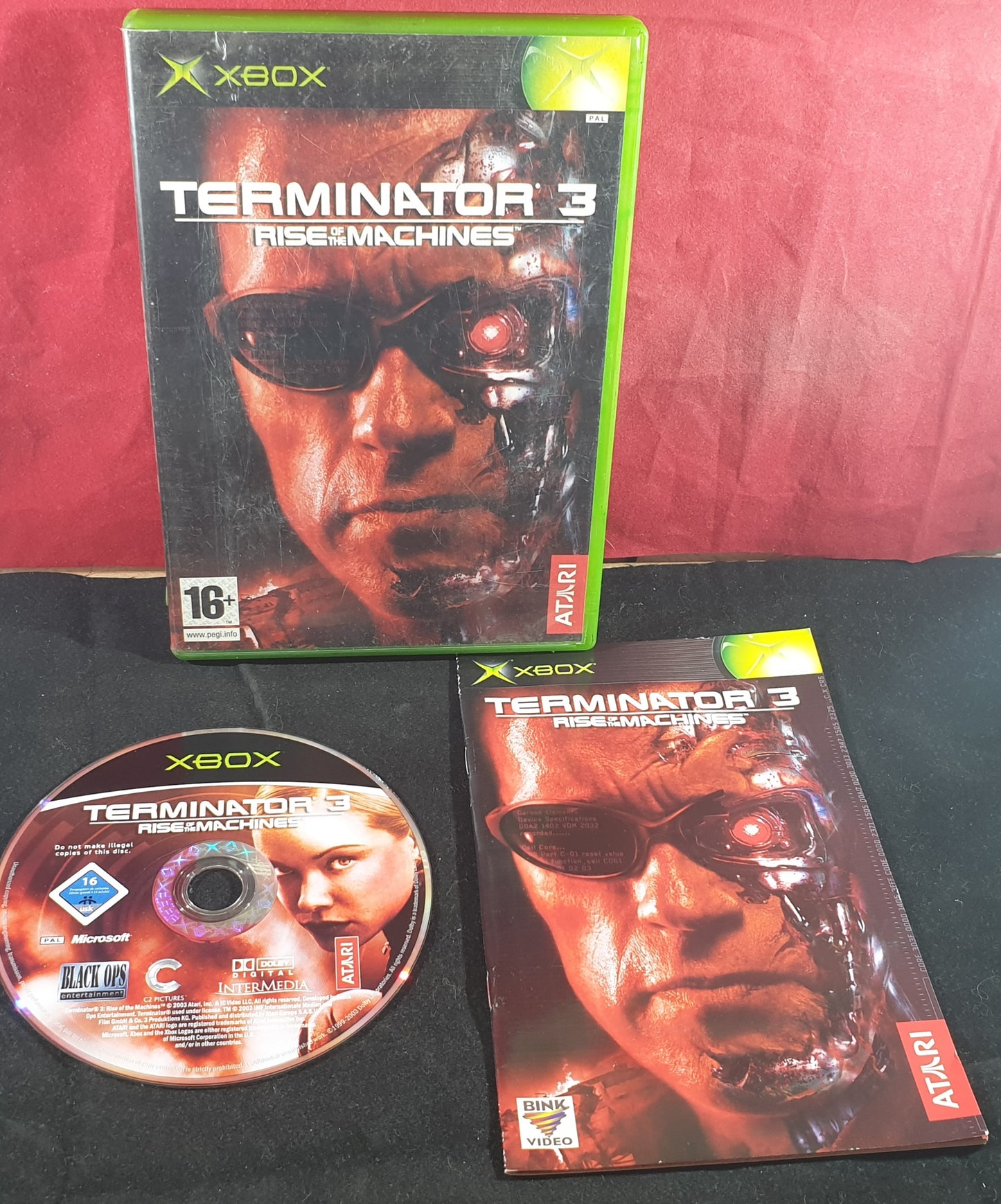Terminator 3 Rise of the Machines Microsoft Xbox Game
