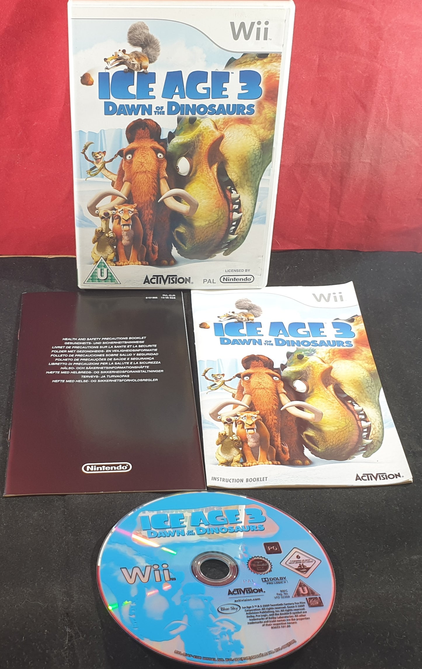 Ice Age 3 Dawn of the Dinosaurs Nintendo Wii Game
