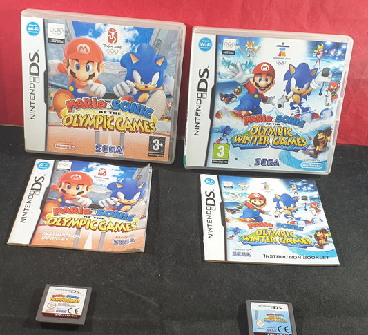 Mario & Sonic at the Olympic & Winter Olympic Games Nintendo DS Game Bundle