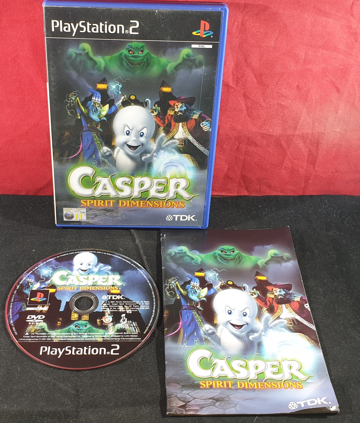 Casper Spirit Dimensions Sony Playstation 2 (PS2) Game