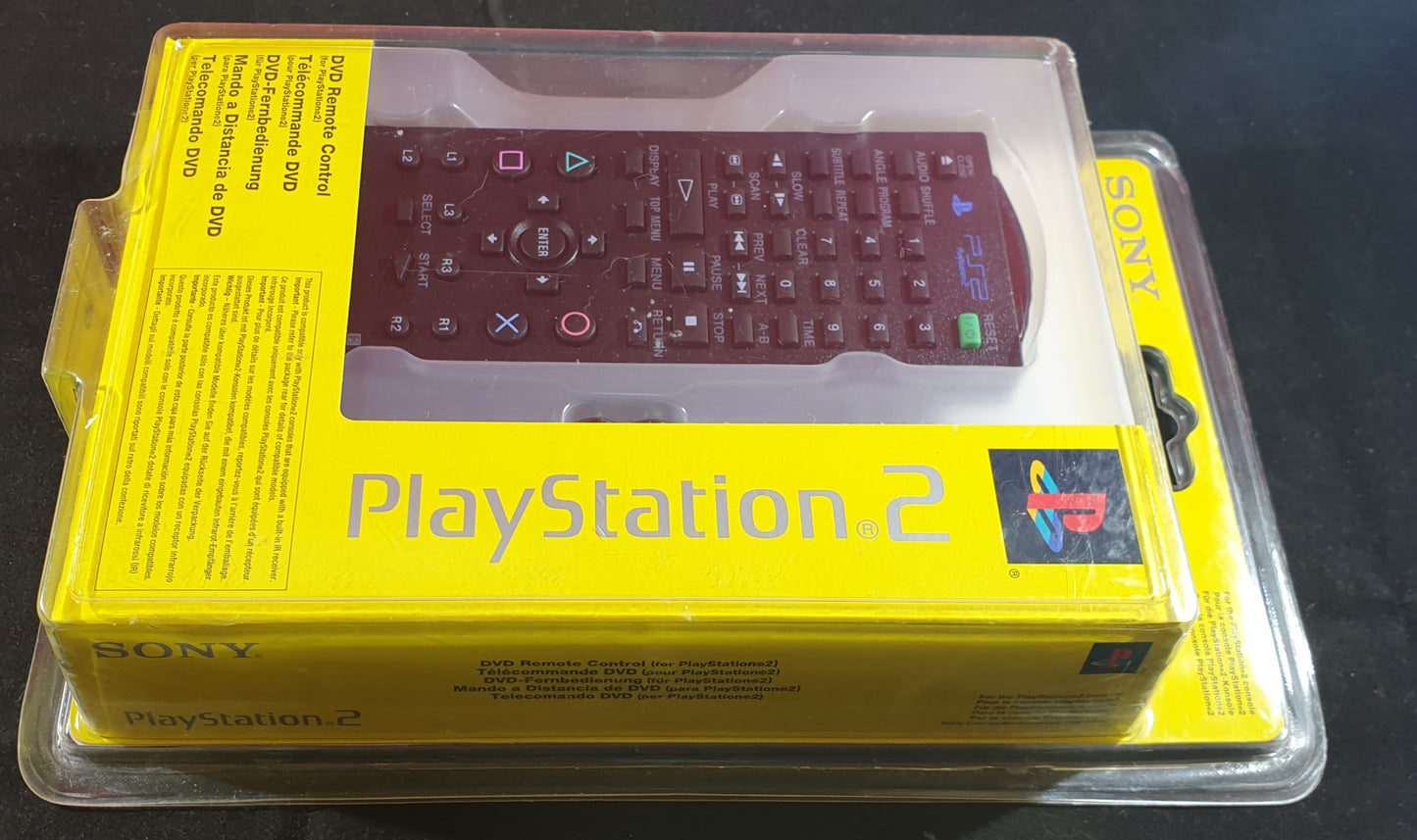 Brand New and Sealed Sony Playstation 2 (PS2) DVD Remote SCPH 10420 E Accessory