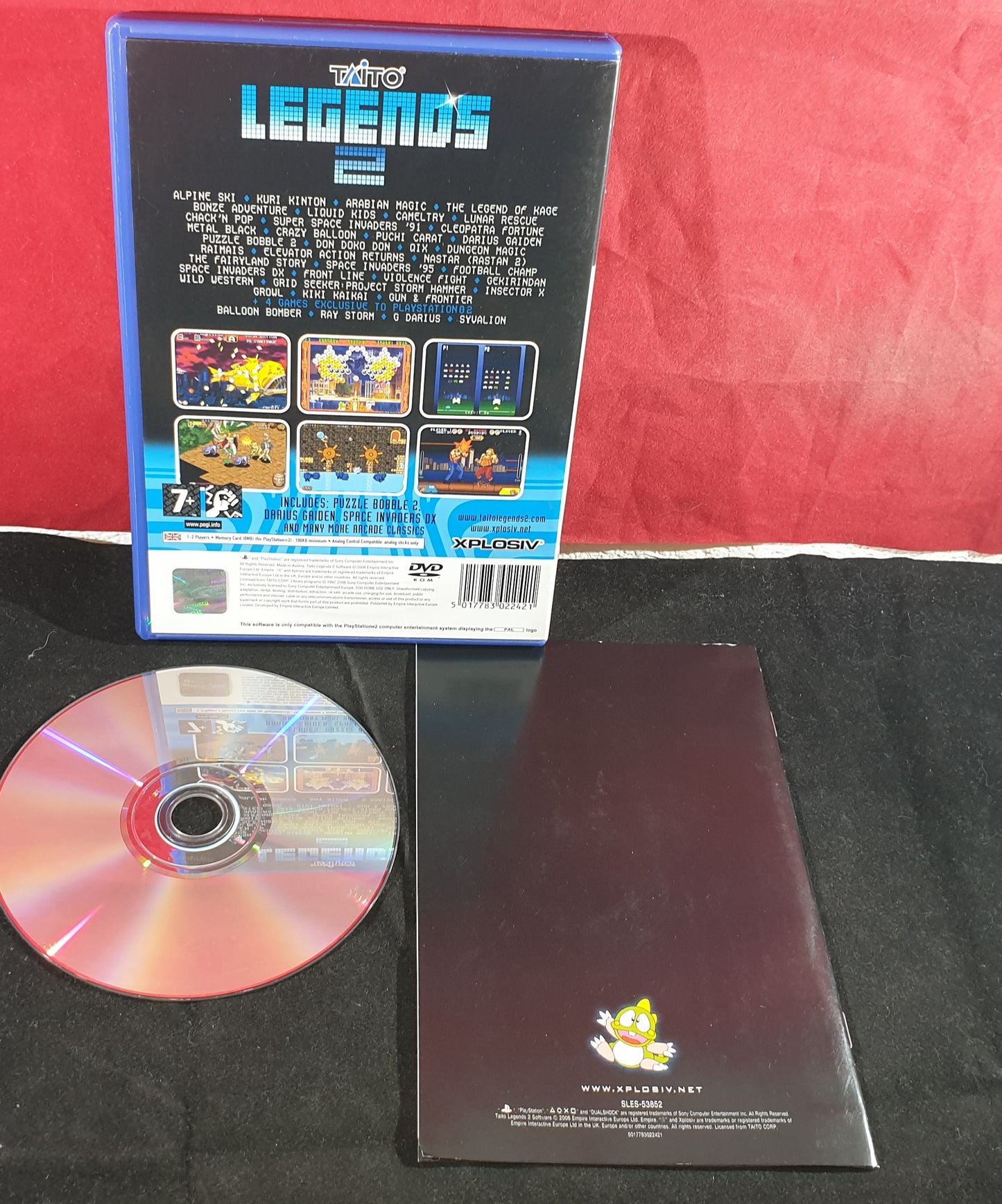 Taito Legends 2 Sony Playstation 2 (PS2) Game