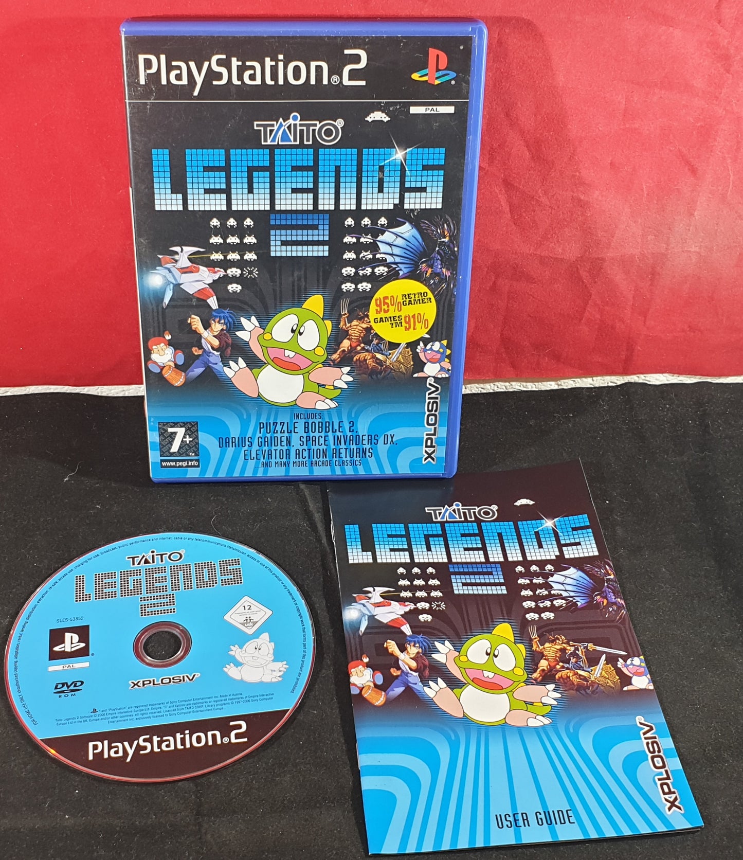 Taito Legends 2 Sony Playstation 2 (PS2) Game