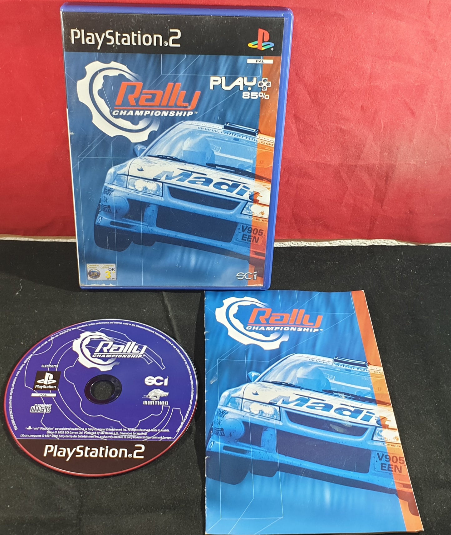Rally Championship Sony Playstation 2 (PS2) Game