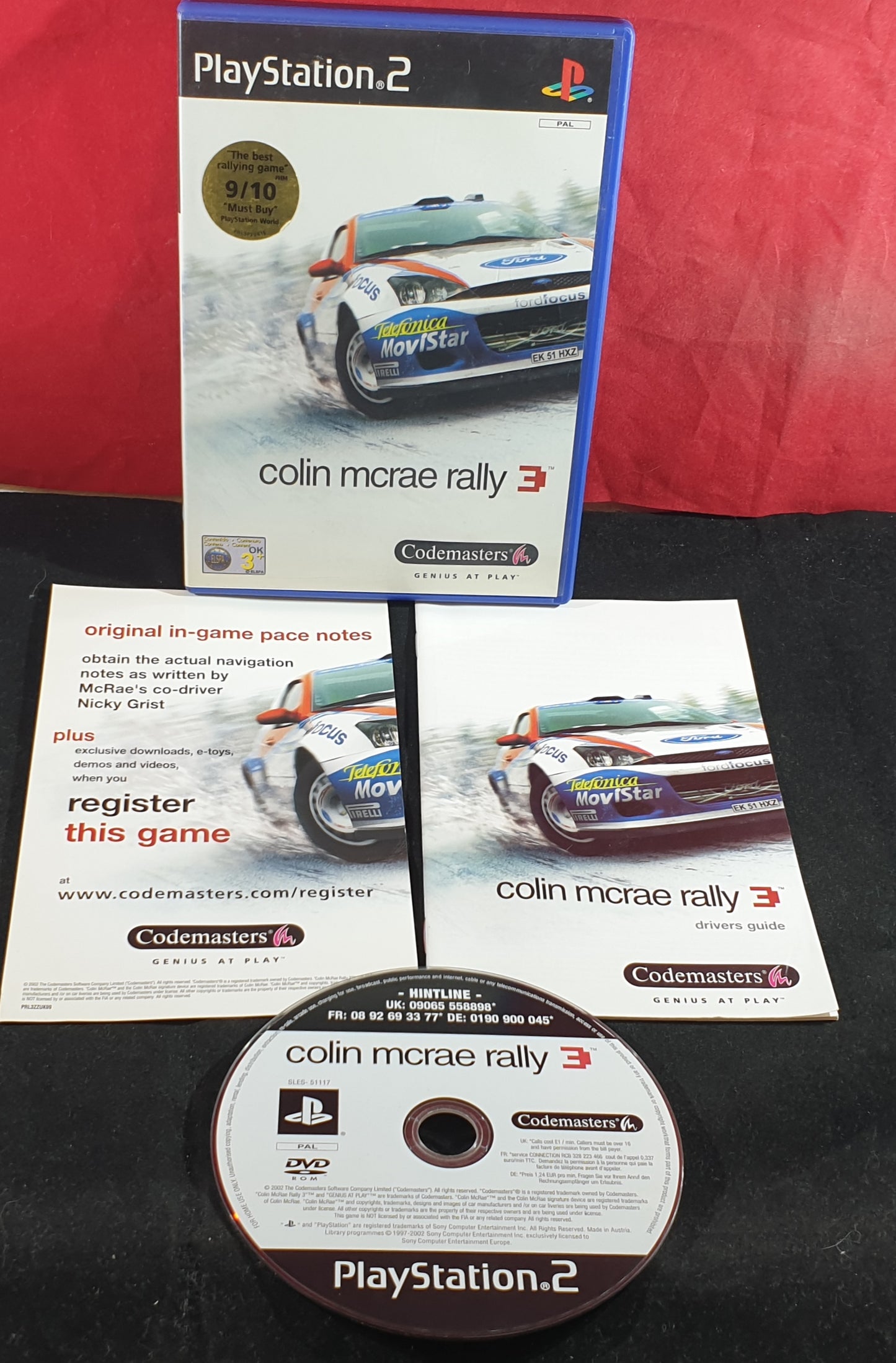 Colin McRae Rally 3 Sony Playstation 2 (PS2) Game