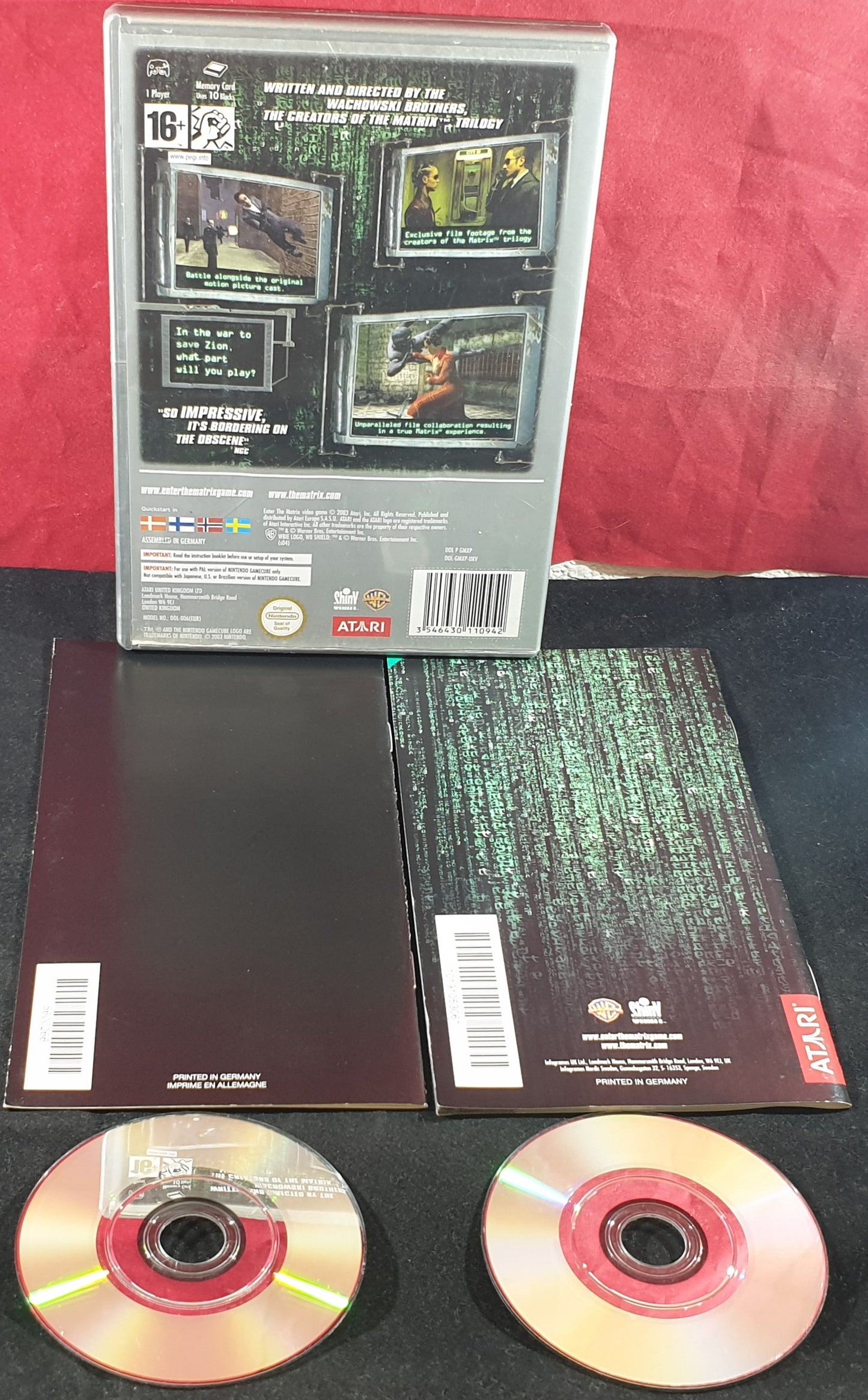 Enter The Matrix Nintendo Gamecube Game