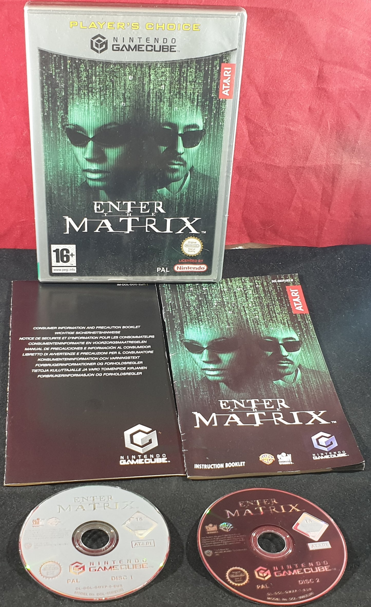 Enter The Matrix Nintendo Gamecube Game
