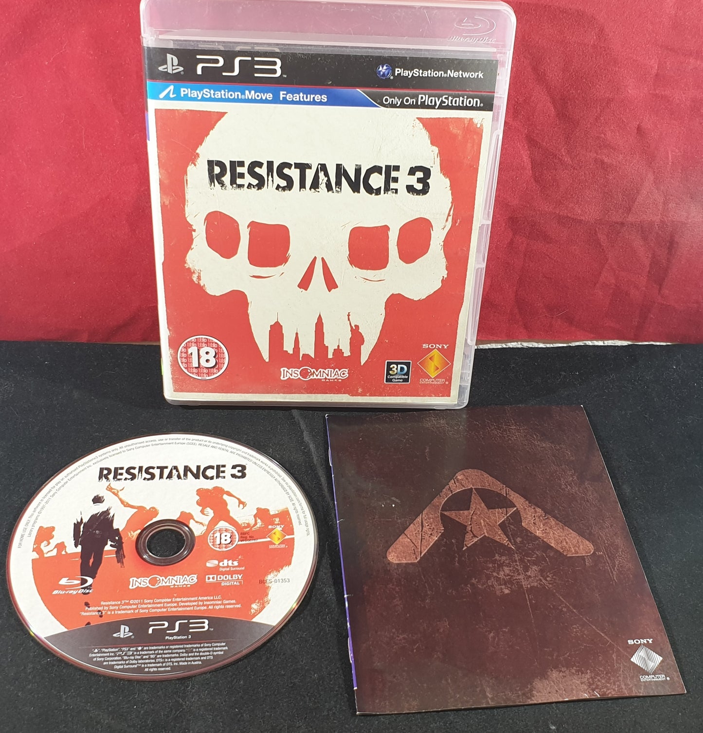 Resistance 3 Sony Playstation 3 (PS3) Game