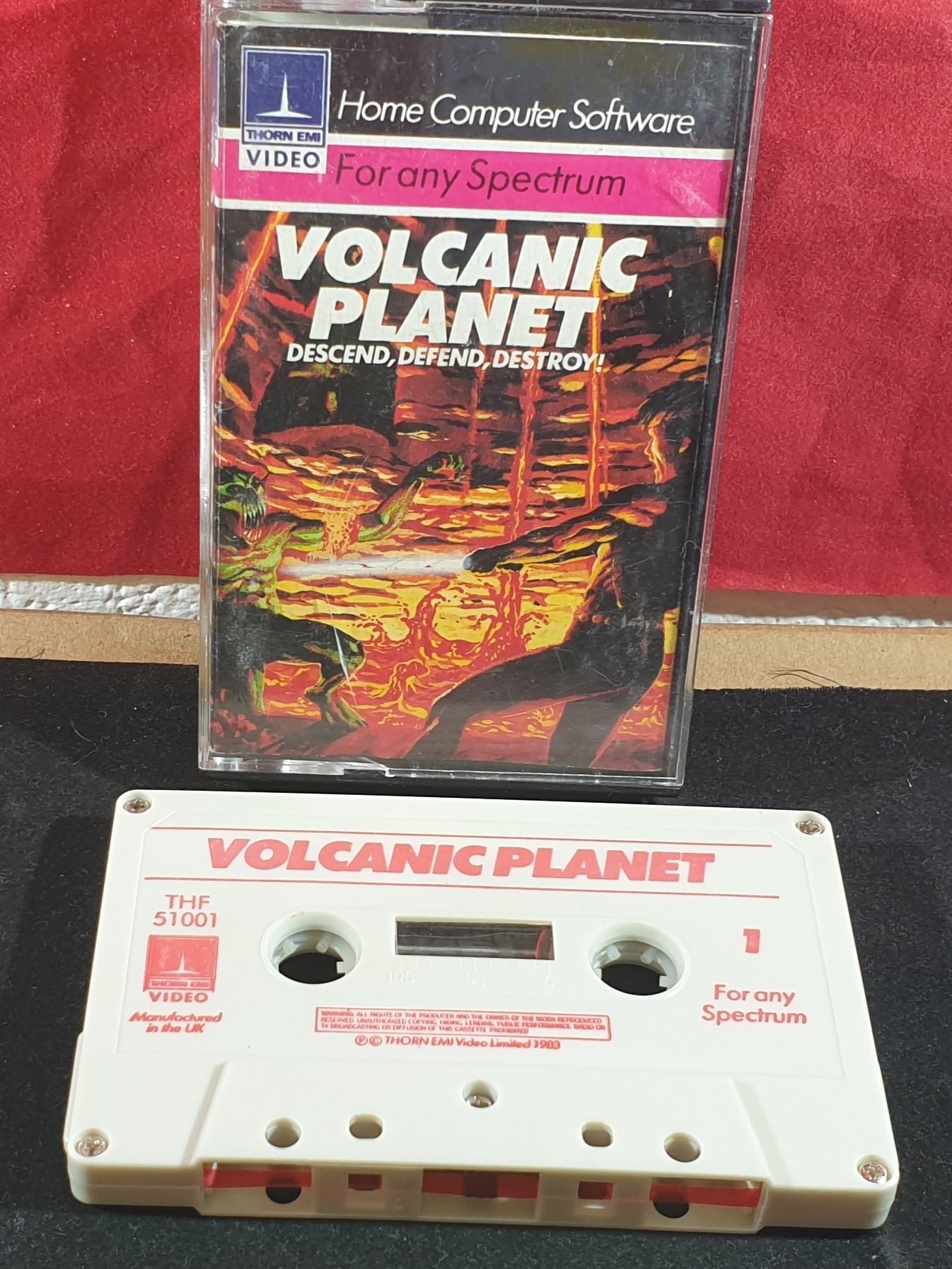Volcanic Planet  ZX Spectrum Game