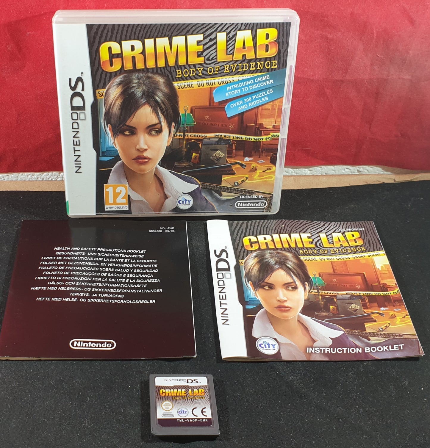 Crime Lab Body of Evidence Nintendo DS Game