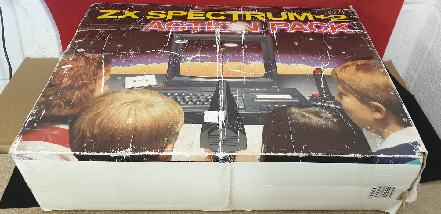 ZX Spectrum +2 Action Pack Console complete and working
