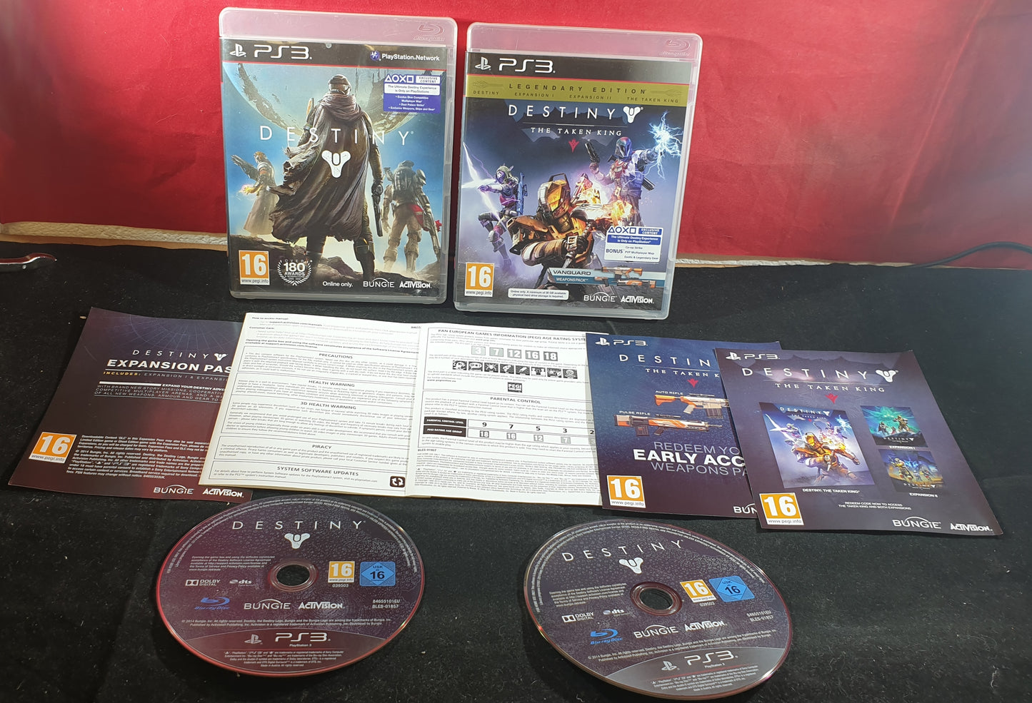 Destiny & Destiny the Taken King Sony Playstation 3 (PS3) Game Bundle