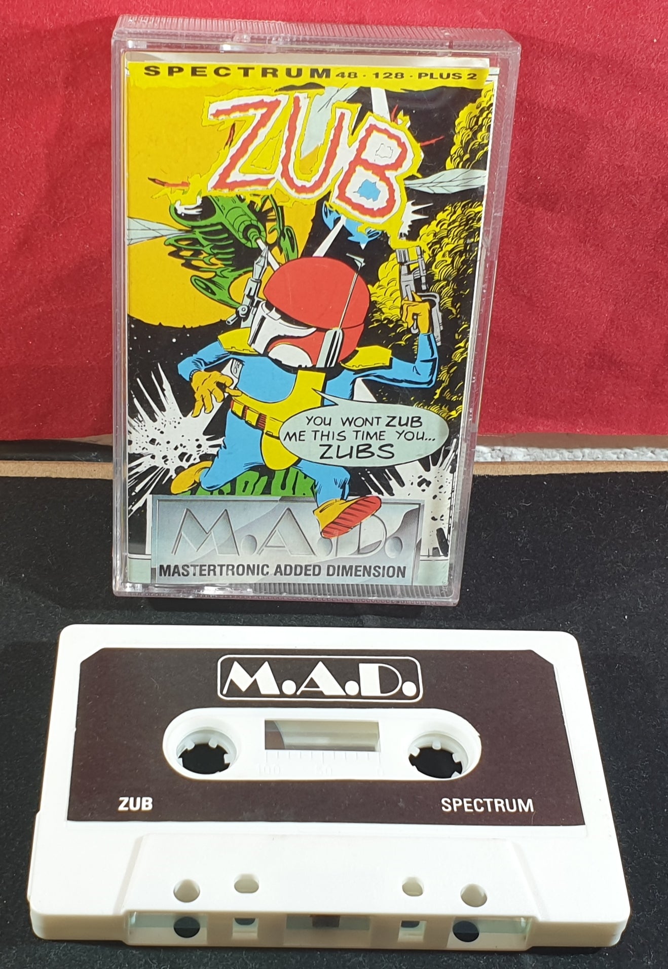 ZUB ZX Spectrum Game – Retro Gamer Heaven