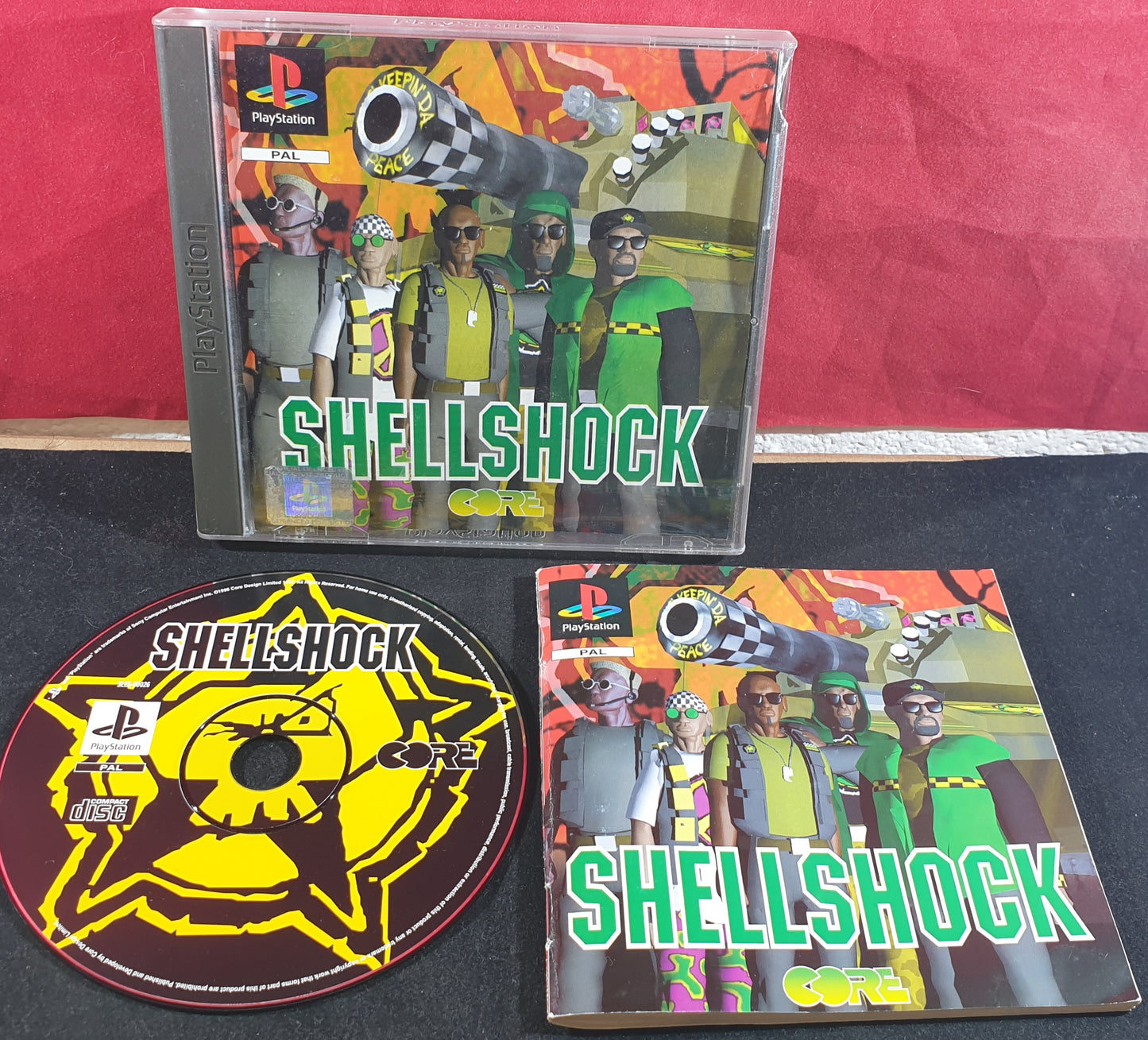 Shellshock Sony Playstation 1 (PS1) Game