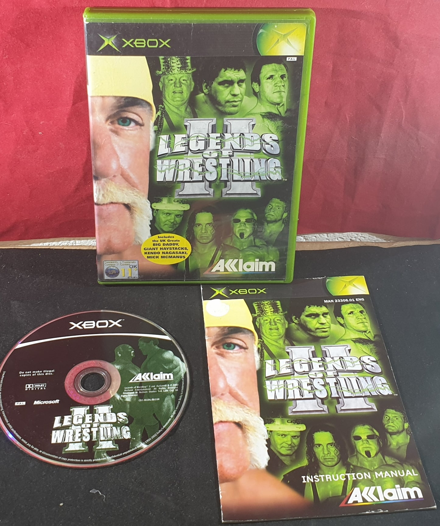 Legends of Wrestling II Microsoft Xbox Game