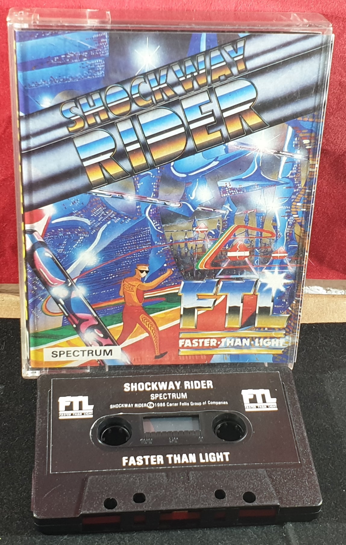 Shockway Rider ZX Spectrum Game