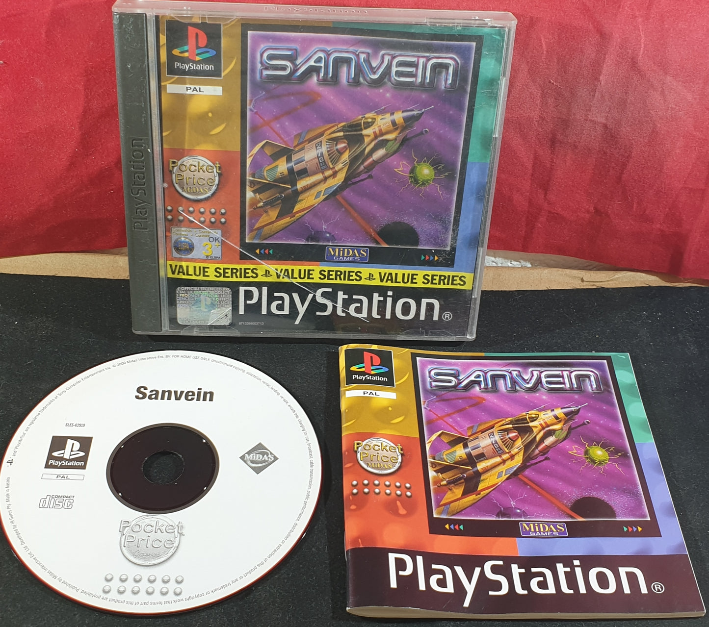 Sanvein Sony Playstation 1 (PS1) Game