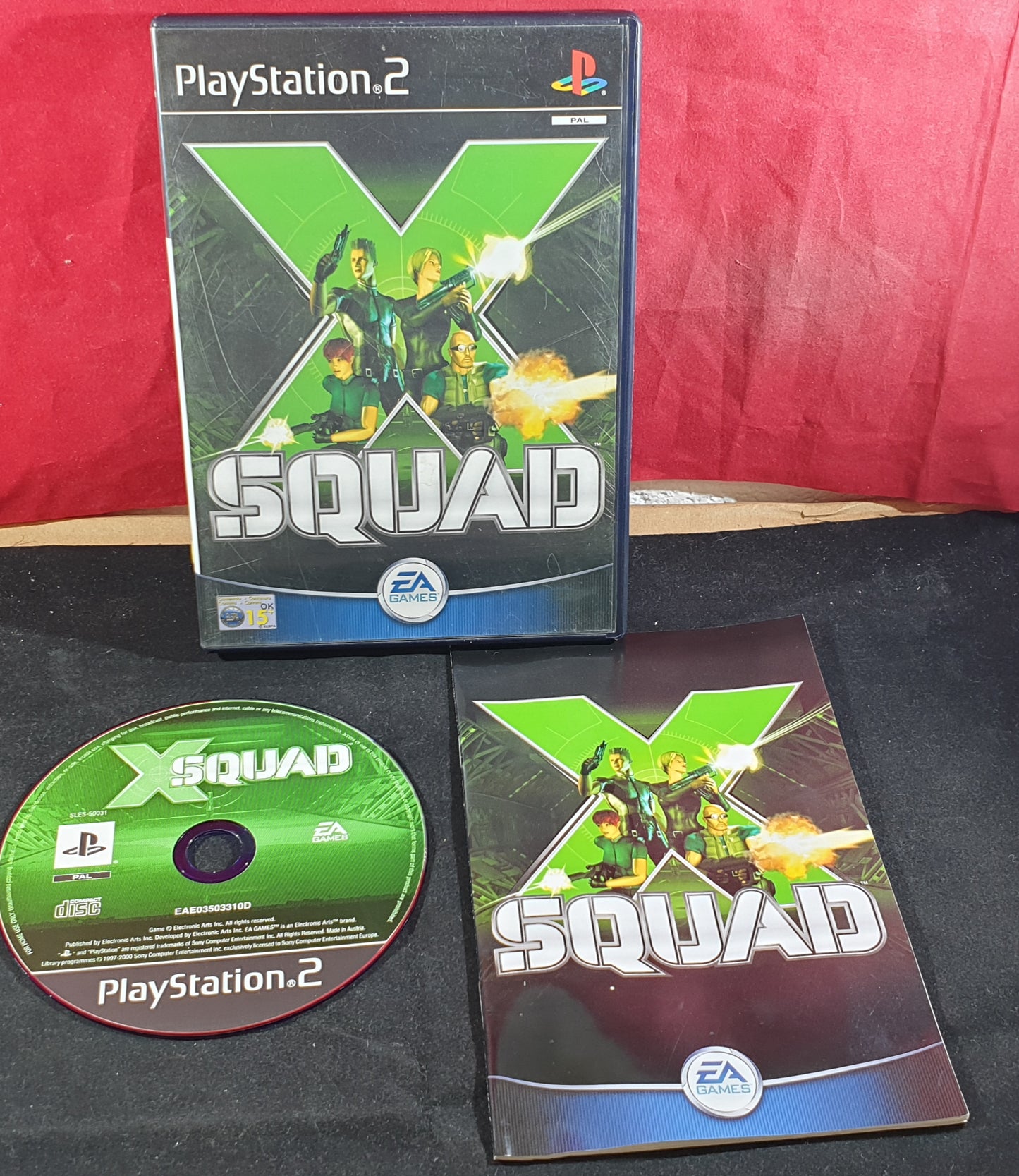 X Squad Sony Playstation 2 (PS2) Game