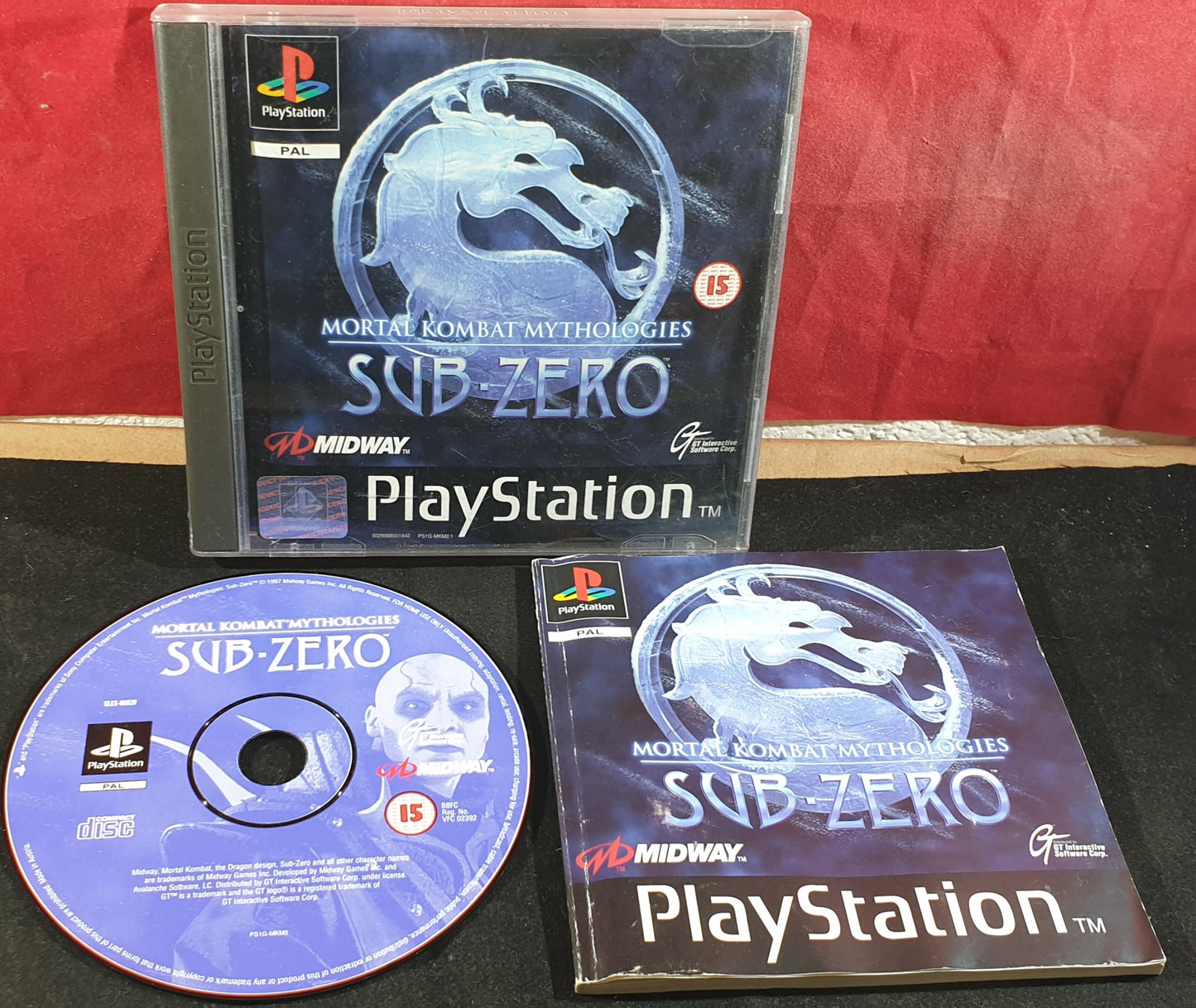 Mortal Kombat Mythologies: Sub Zero Sony Playstation 1 (PS1) Rare Game