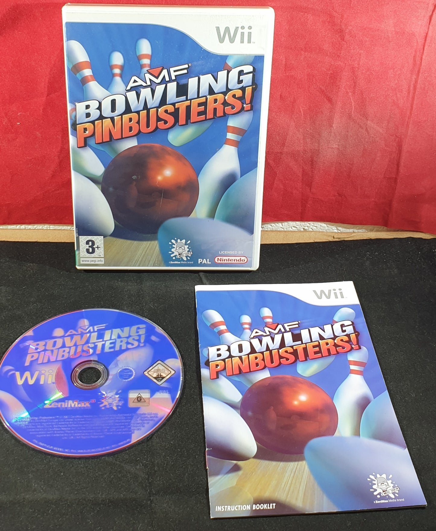 AMF Bowling Pinbusters Nintendo Wii Game