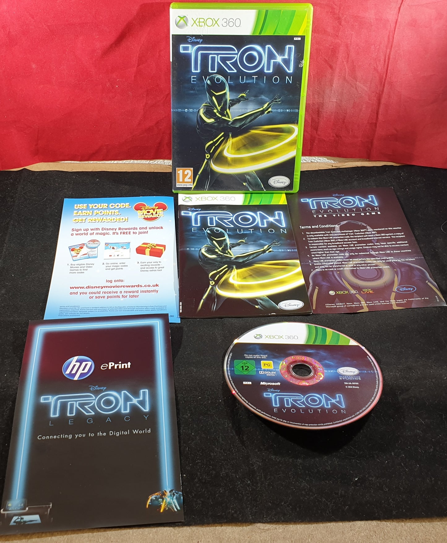 Disney Tron Evolution Microsoft Xbox 360 Game