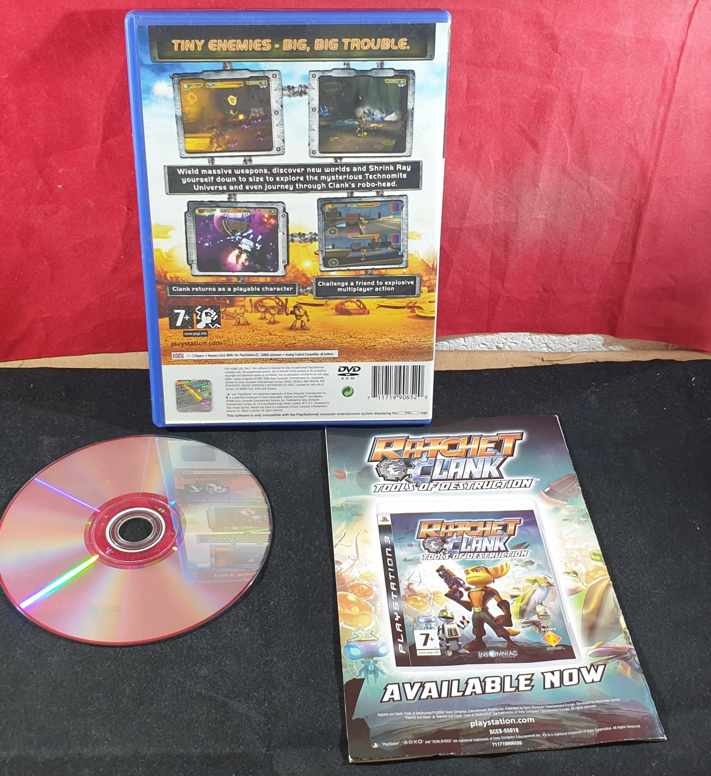 Ratchet & Clank Size Matters Sony Playstation 2 (PS2) Game