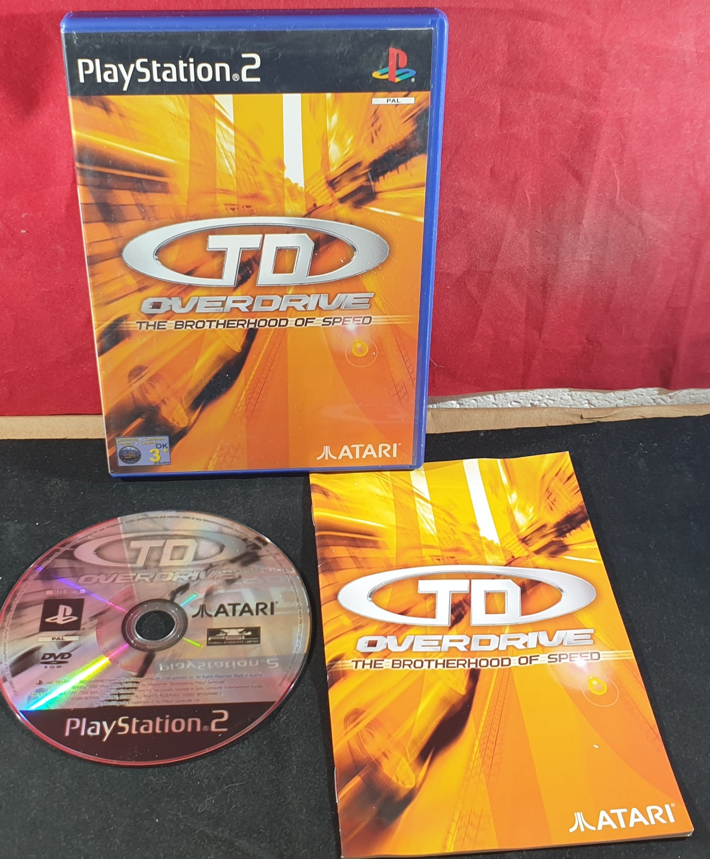 TD Overdrive Sony Playstation 2 (PS2) Game