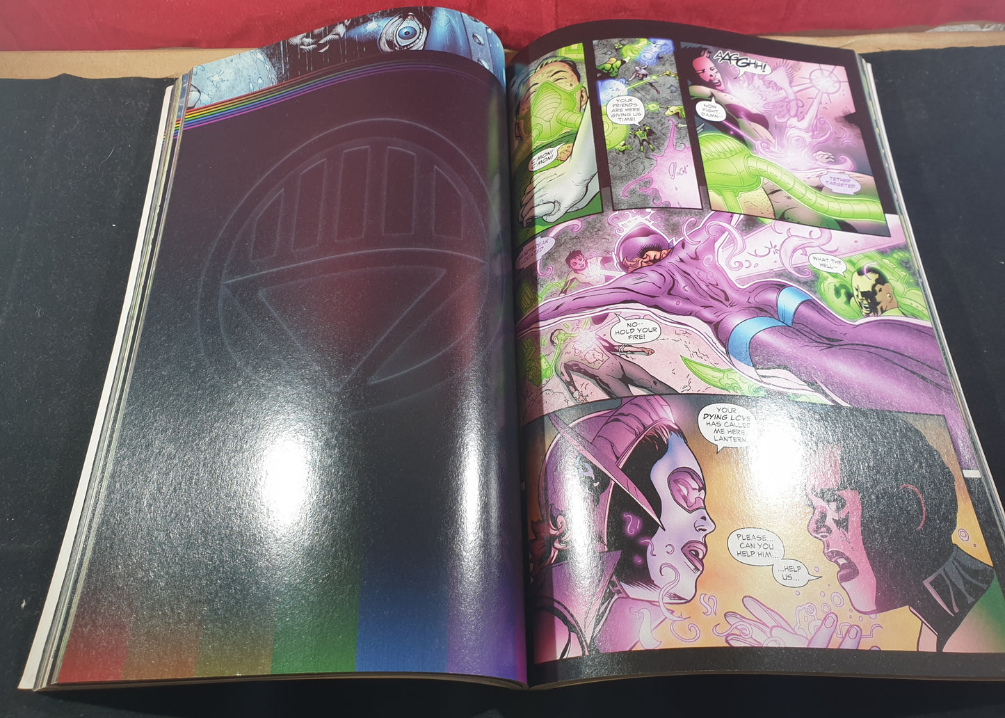 Green Lantern Corps Blackest Night Comic Book