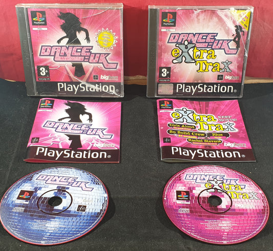 Dance UK & Dance UK Xtra Trax Sony Playstation 1 (PS1) Game Bundle
