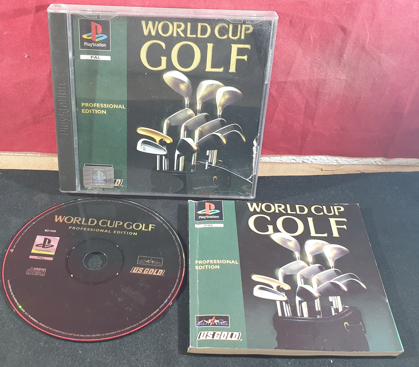 World Cup Golf Professional Edition Sony Playstation 1 (PS1) Game