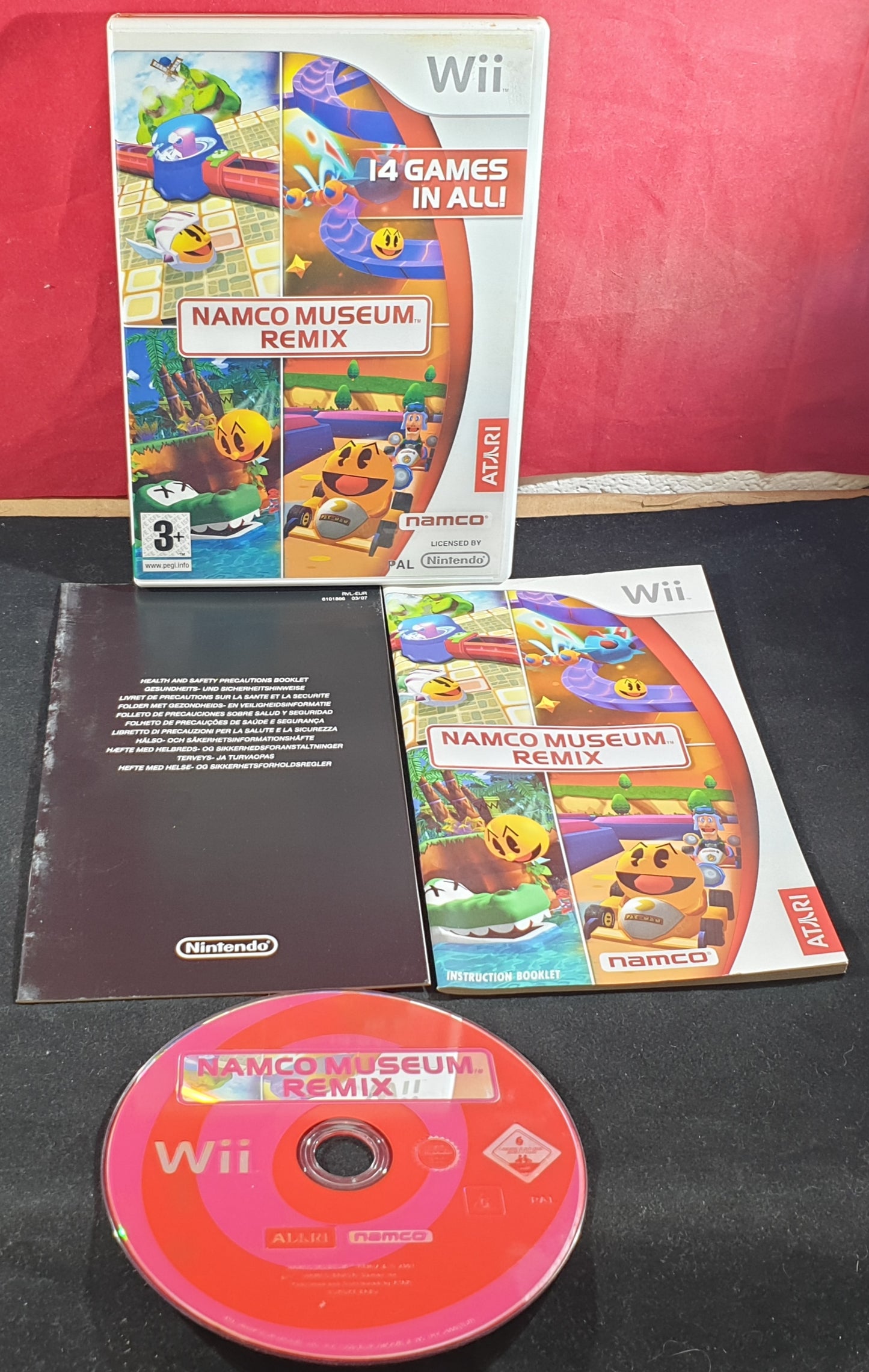 Namco Museum Remix Nintendo Wii Game