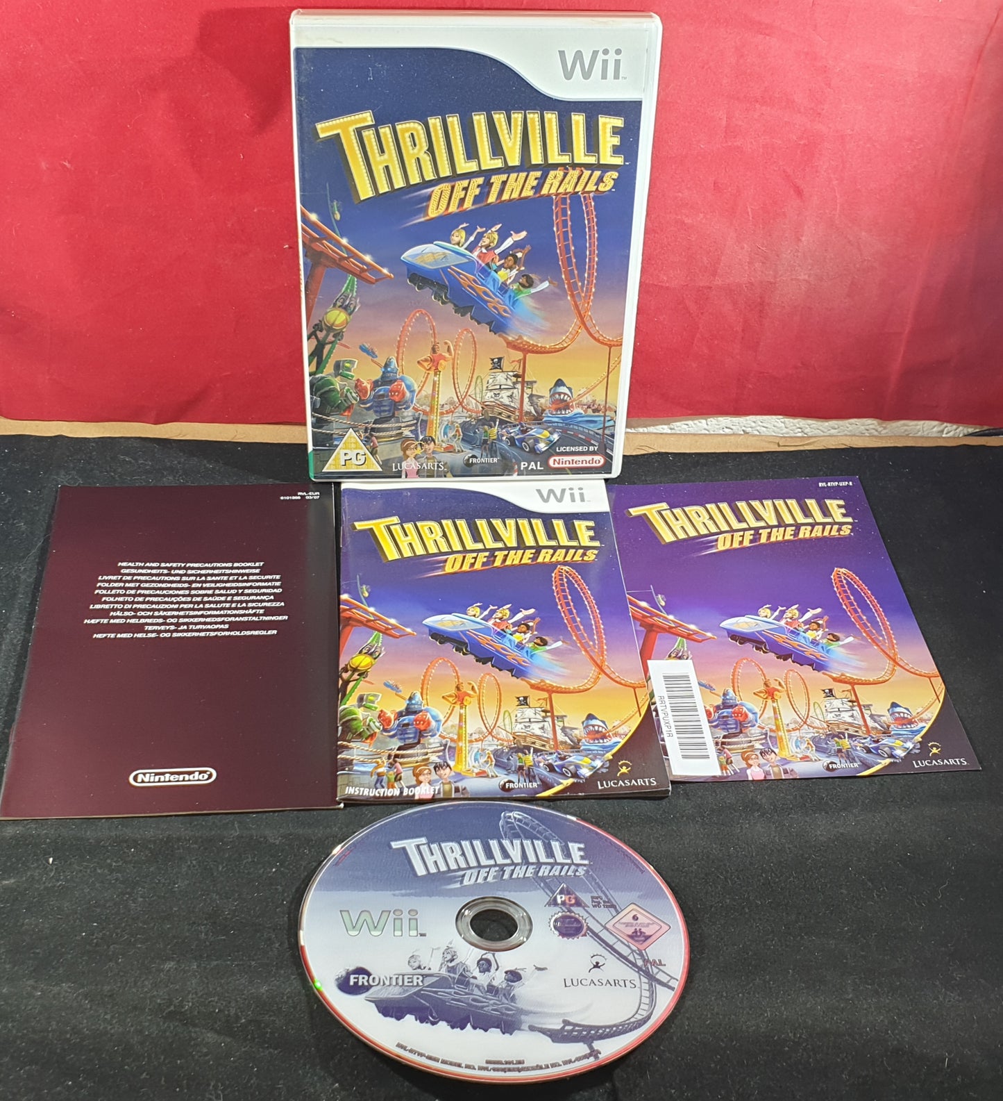 Thrillville off the Rails Nintendo Wii Game