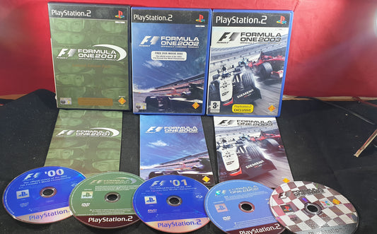 Formula One 2001 - 2003 Sony Playstation 2 (PS2) Game Bundle