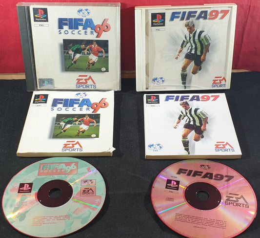 FIFA 96 & 97 Sony Playstation 1 (PS1) Game Bundle