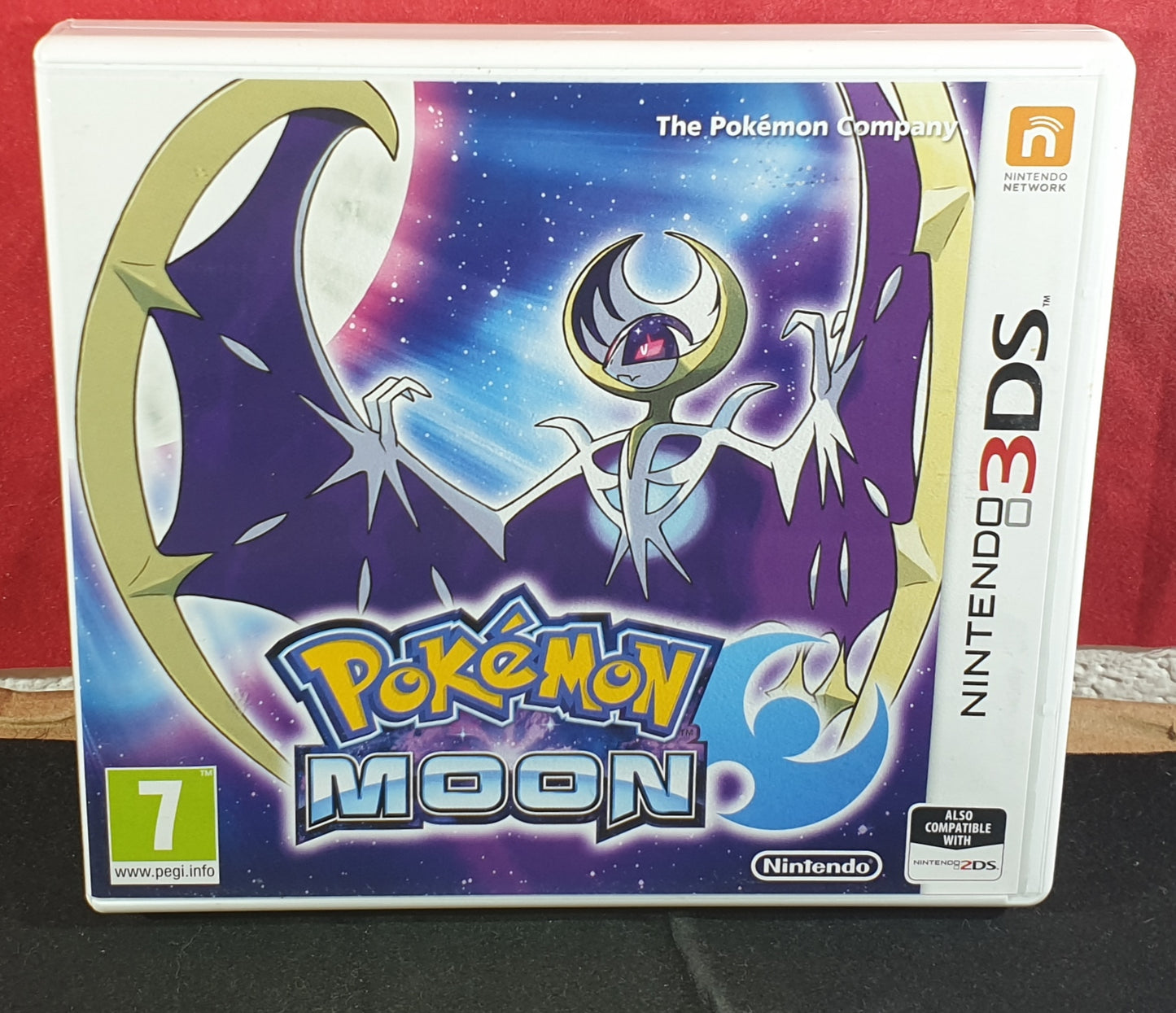 Pokemon Moon Nintendo 3DS Empty Case Only