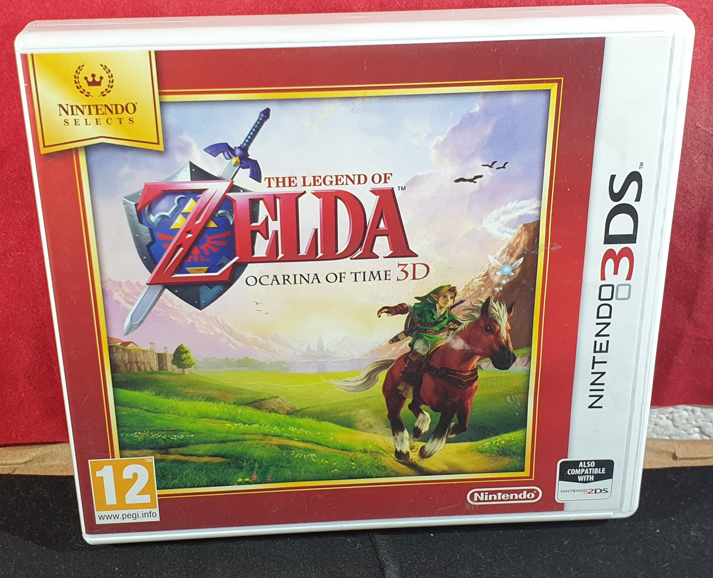 The Legend of Zelda Ocarina Nintendo 3DS Empty Case Only
