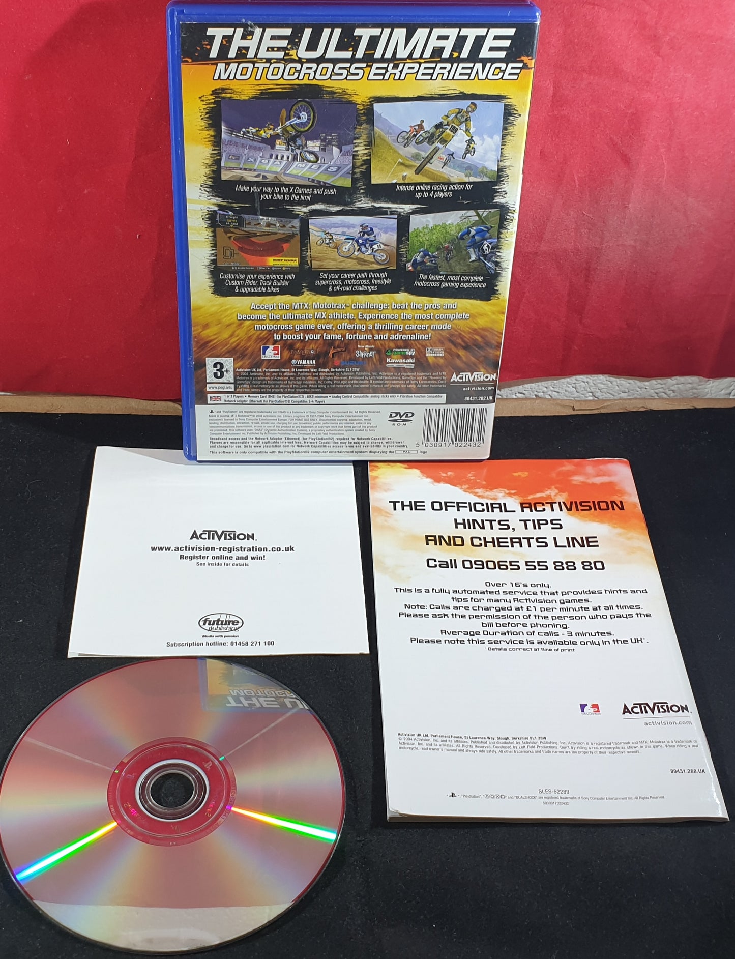MTX Mototrax Sony Playstation 2 (PS2) Game
