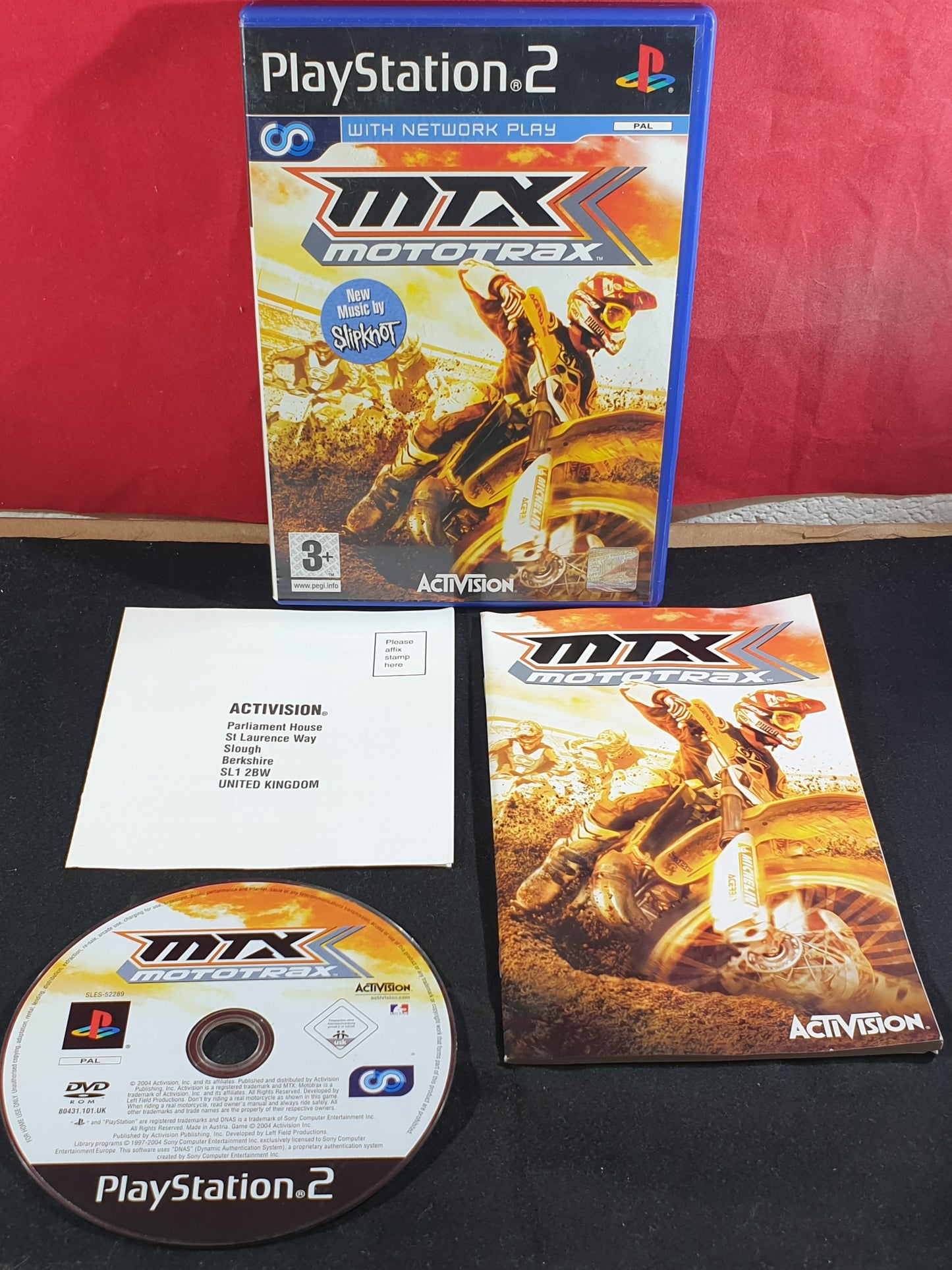 MTX Mototrax Sony Playstation 2 (PS2) Game