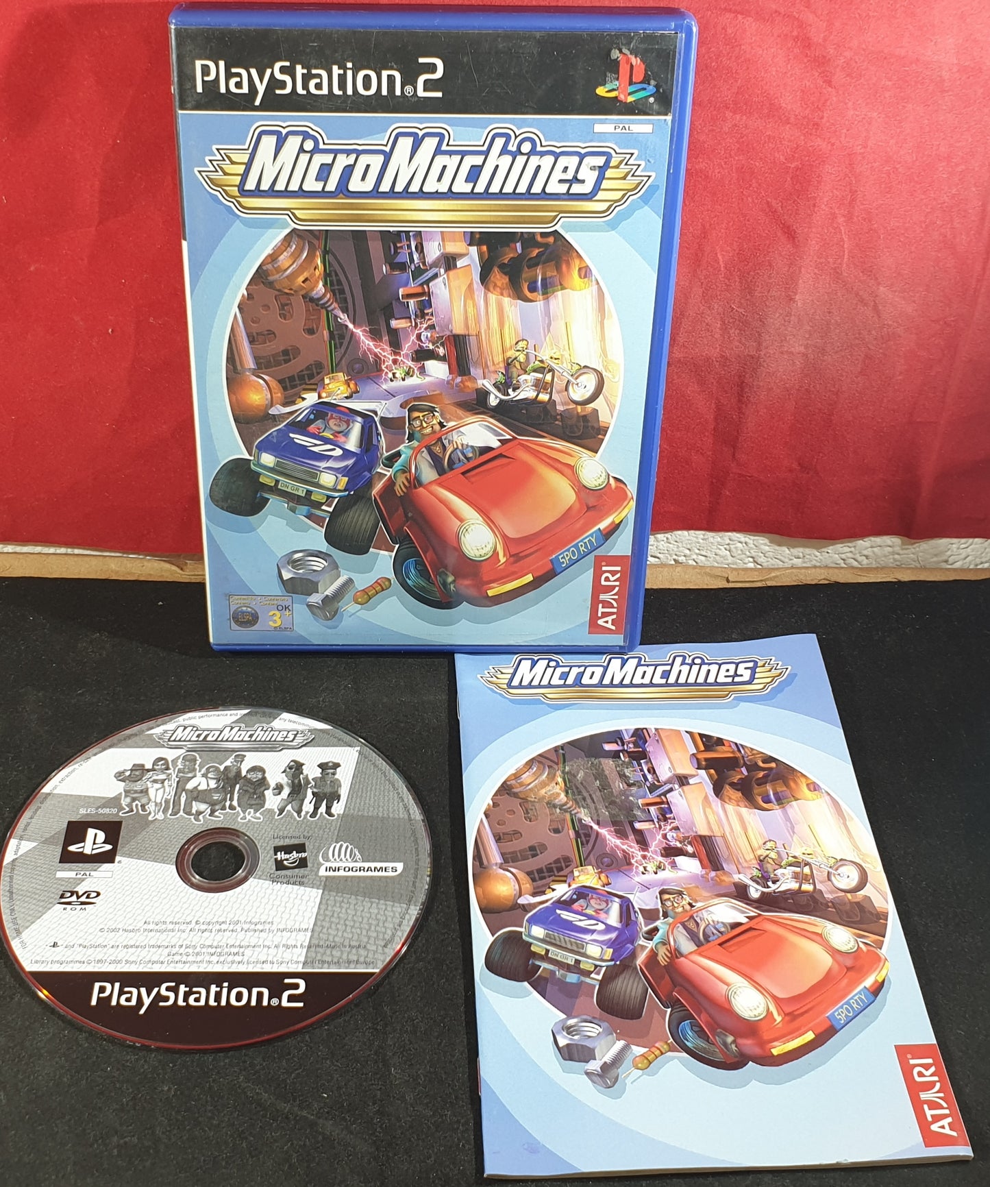 Micro Machines Sony Playstation 2 (PS2) Game