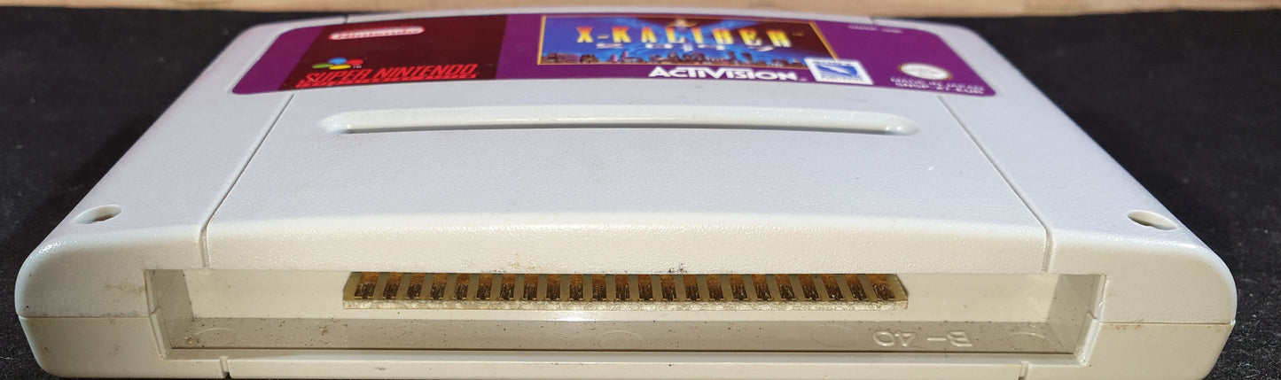 X-Kaliber 2097 Cartridge Only Super Nintendo Entertainment System (SNES) Game
