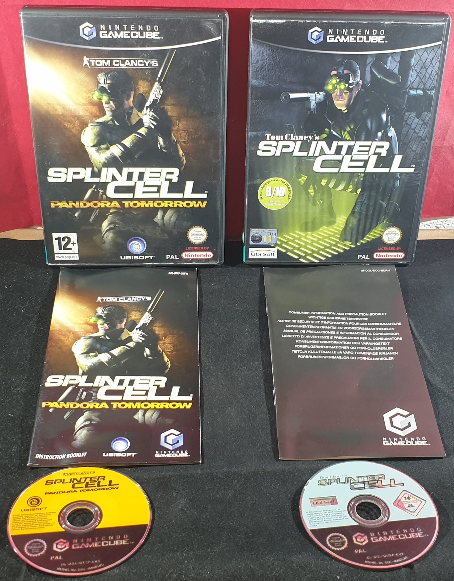 Tom Clancy's Splinter Cell & Pandora Tomorrow Nintendo GameCube Game Bundle