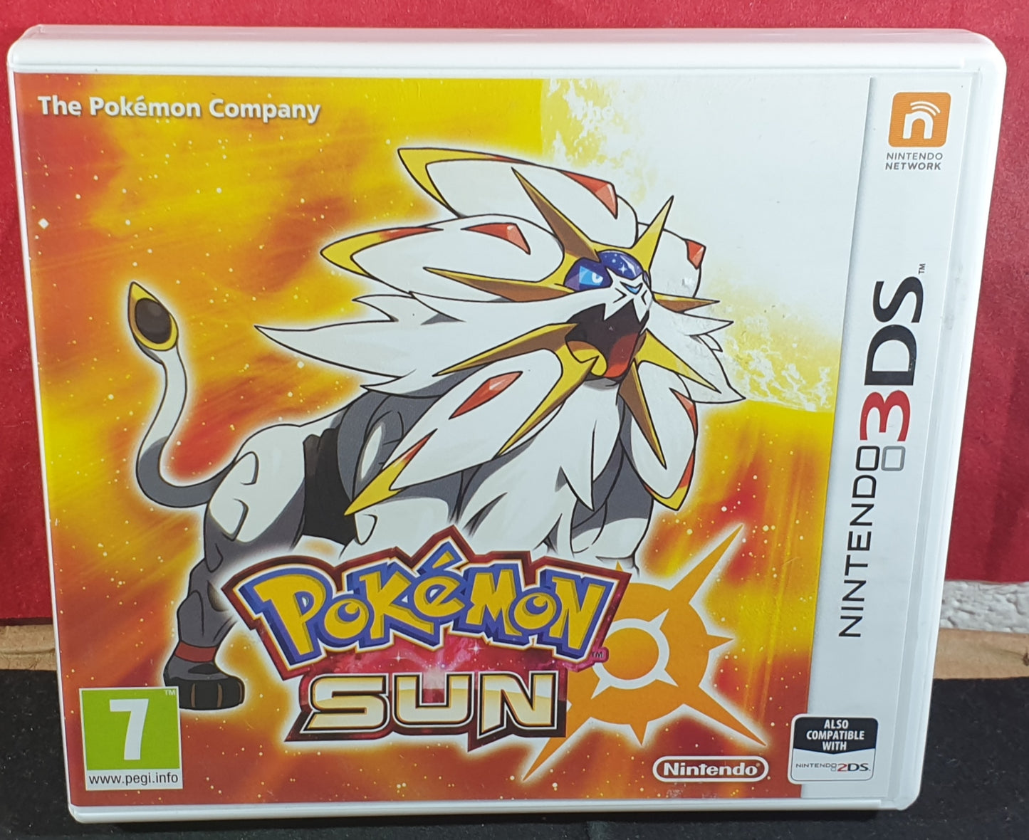 Pokemon Sun Nintendo 3DS Empty Case Only