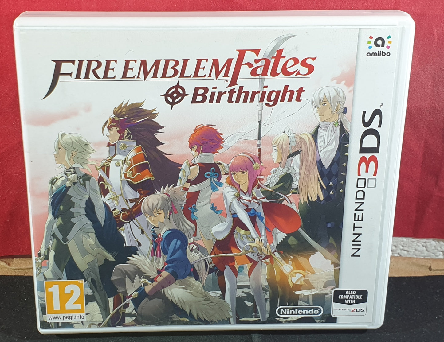 Fire Emblem Fates Birthright Nintendo 3DS Empty Case Only