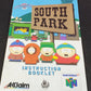 South Park Nintendo 64 (N64) Spare Manual Only