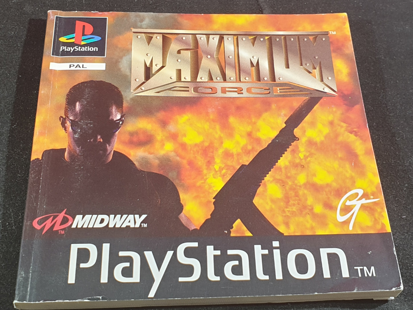 Maximum Force Sony Playstation 1 (PS1) Spare Manual Only
