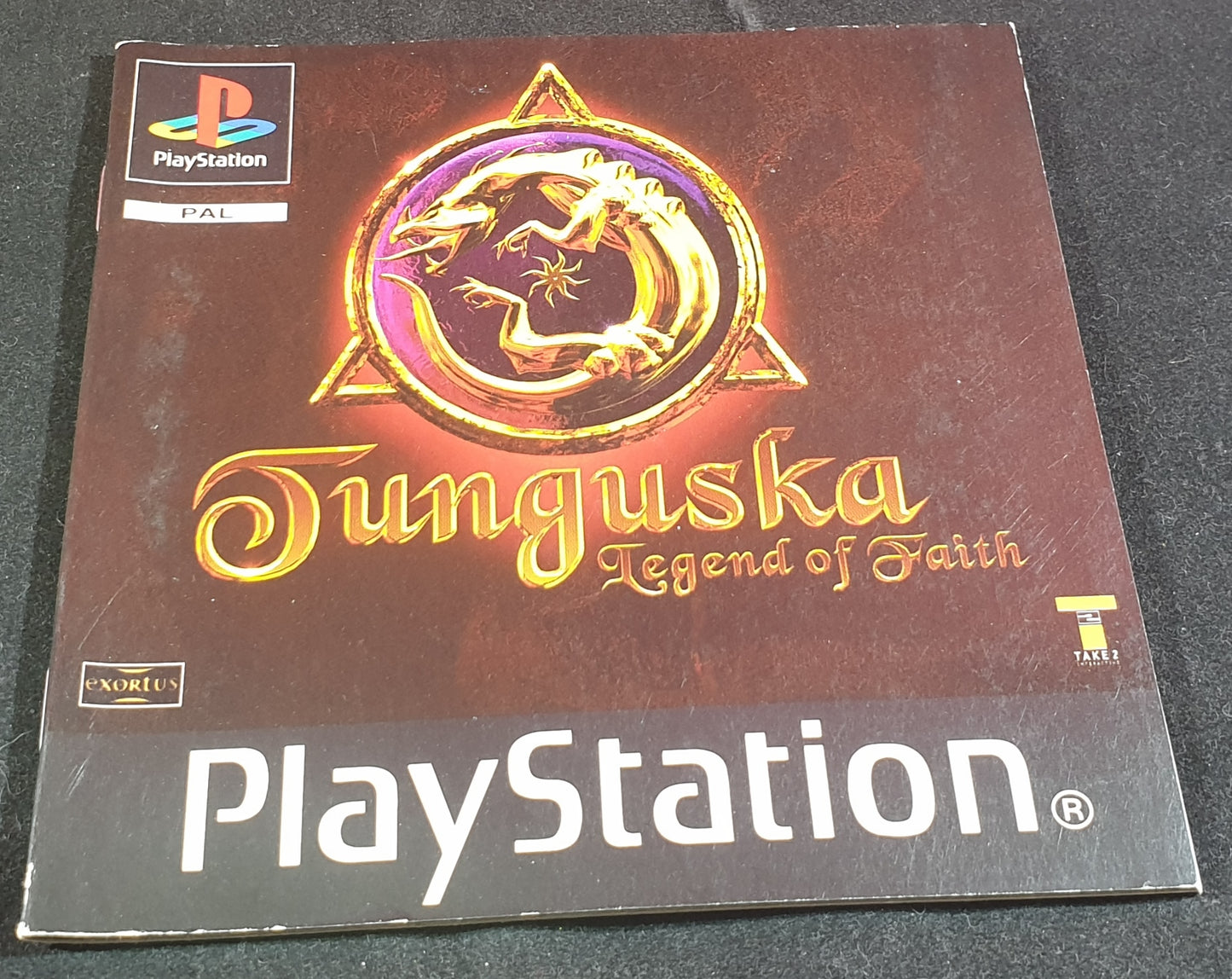 Tunguska Sony Playstation 1 (PS1) Spare Manual Only