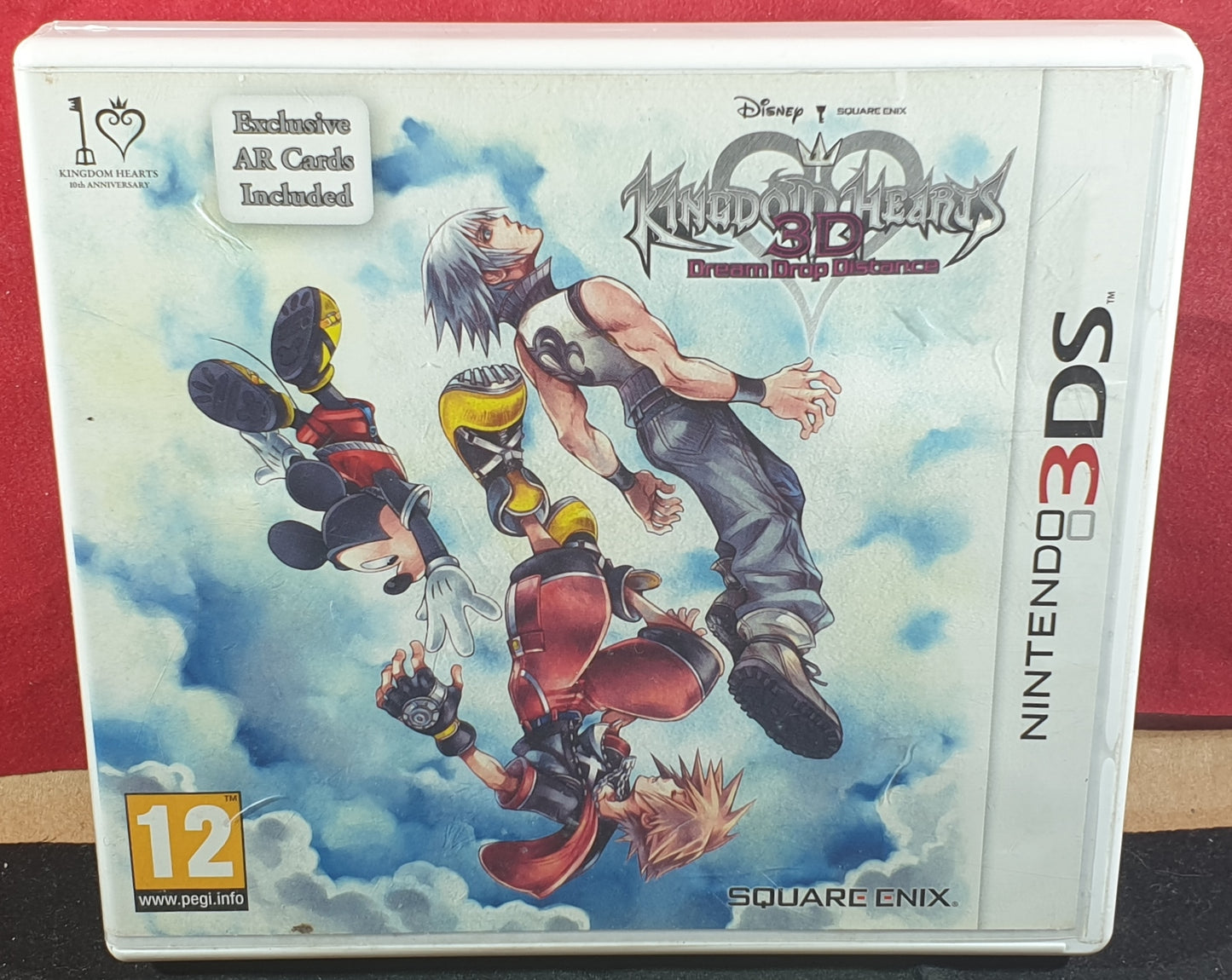 Kingdom Hearts 3D Dream Drop Distance Nintendo 3DS Empty Case Only