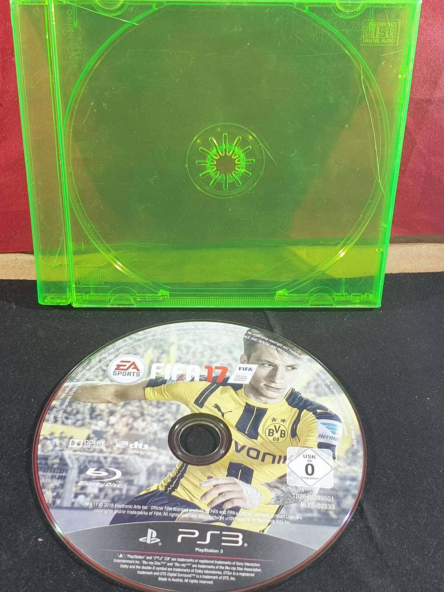 FIFA 17 Disc Only Sony Playstation 3 (PS3) Game