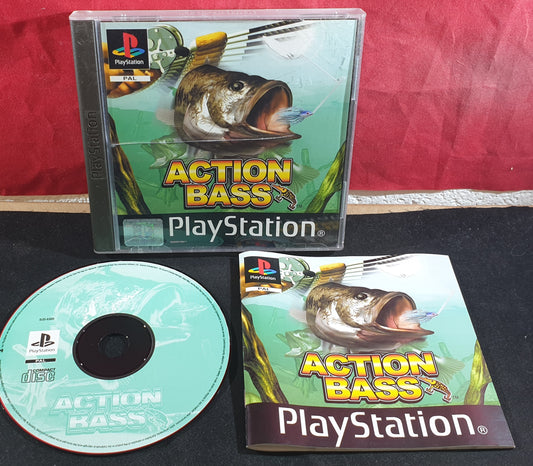 Action Bass Sony Playstation 1 (PS1) Game