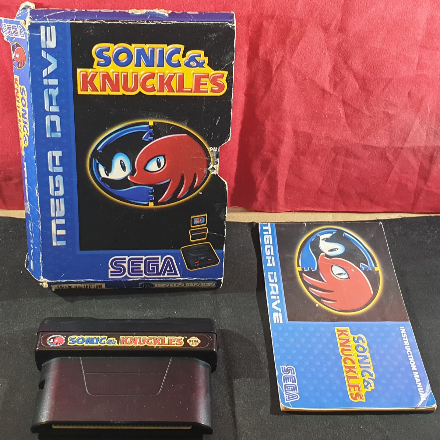 Sonic & Knuckles Sega Mega Drive Game